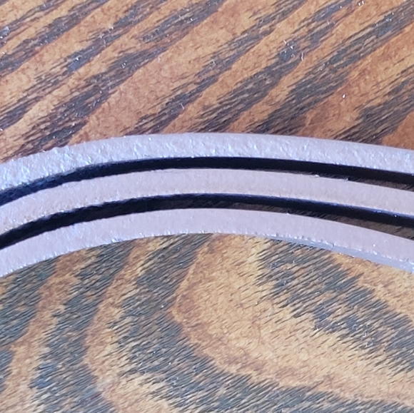 Lot of 3 Brown Leather Dog Collars Size 20 Unused - Picture 11 of 11